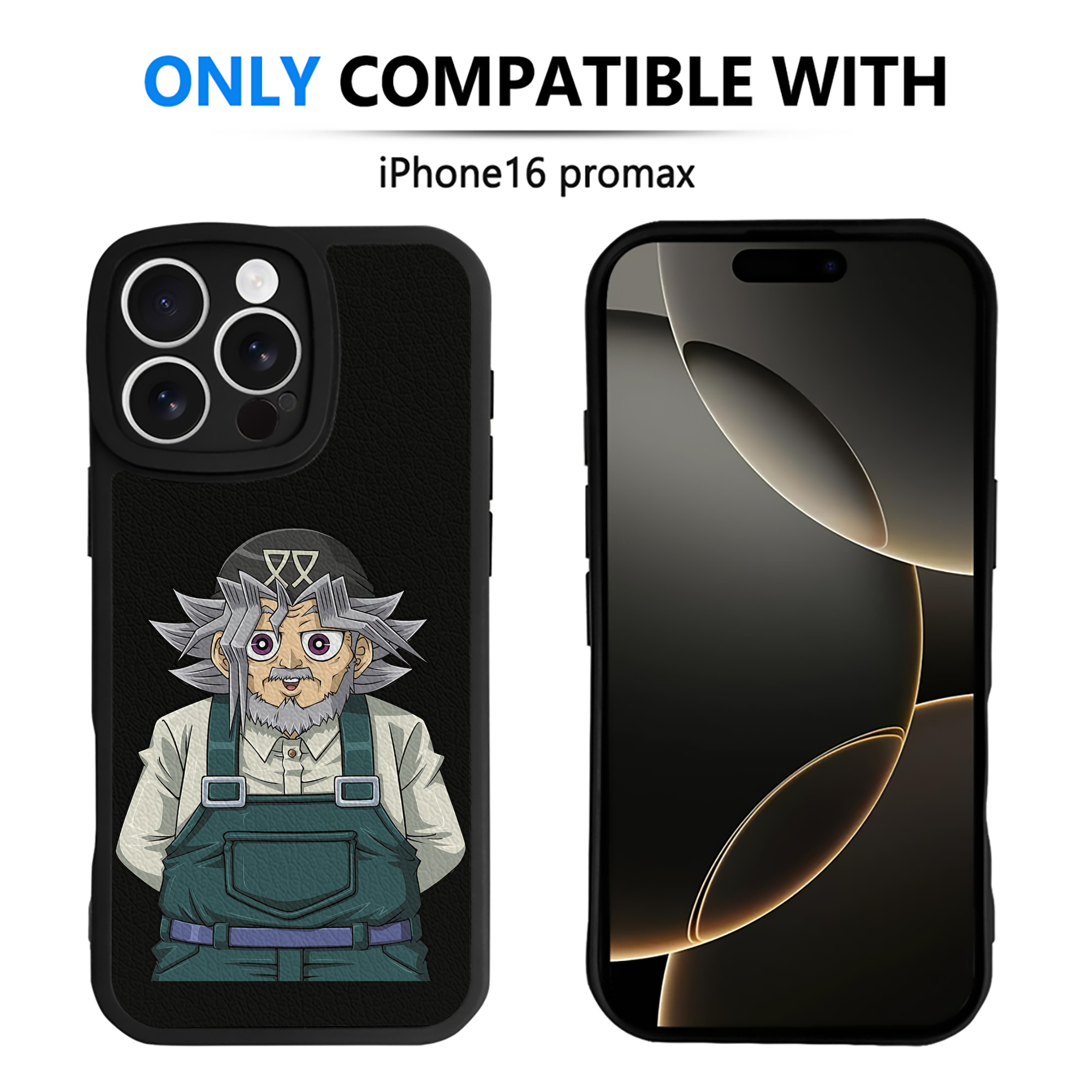 遊☆戯☆王 Yu-Gi-Oh! 【iPhone 16シリーズ対応】シリコンスマホケース（レザー調） 材質：シリコン